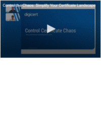 Control the Chaos: Simplify Your Certificate Landscape