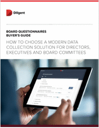 Board Questionnaires Buyer's Guide