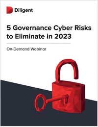 5 Governance Cyber Risks to Eliminate in 2023