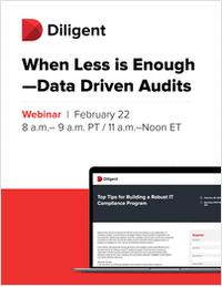 When Less is Enough - Data Driven Audits