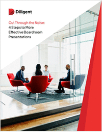 Cut Through the Noise: 4 Steps to More Effective Boardroom Presentations
