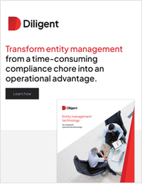 Entity management technology: An untapped operational advantage