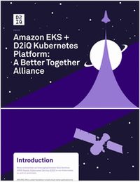 AWS EKS + D2iQ: A Better Together Alliance