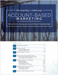 The Playbook for Account-Based Marketing (ABM)