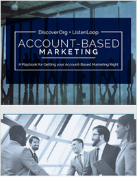 The Account-Based Marketing Playbook