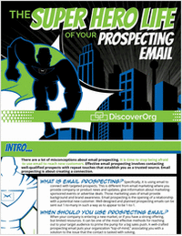 The Superhero Life of Your Prospecting Email
