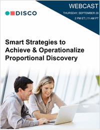 Smart Strategies to Achieve & Operationalize Proportional Discovery