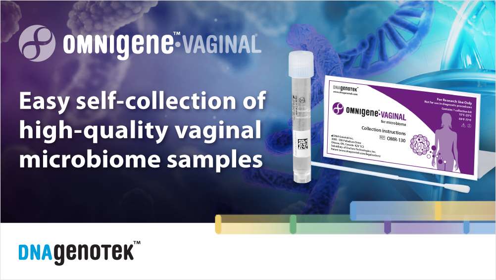 Easy self-collection and stabilization of vaginal microbiome samples