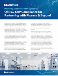 Powering the Future of Diagnostics: QSRs and GxP Compliance for Partnering with Pharma and Beyond