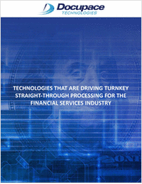 Straight-Through Processing For The Financial Services Industry