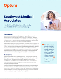 How Southwest Medical Associates rapidly launched COVID-19 vaccine scheduling