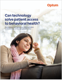 Can technology solve patient access to behavioral health?