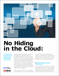 No Hiding in the Cloud: The Telltale Signature of Inefficient, Nonsecure Processes