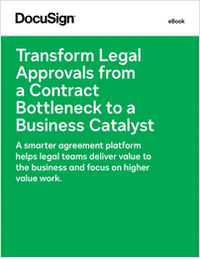Transform Legal Approvals from a Contract Bottleneck to a Business Catalyst