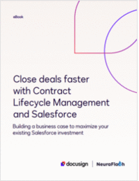 Close Deals Faster with Contract Lifecycle Management and Salesforce