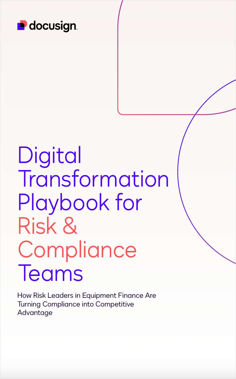 Digital Transformation Playbook for Risk & Compliance Teams
