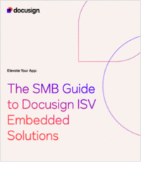 The SMB Guide to Docusign ISV Embedded Solutions