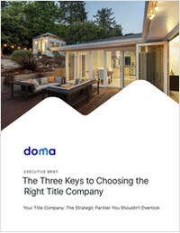 The Three Keys to Choosing the Right Title Company