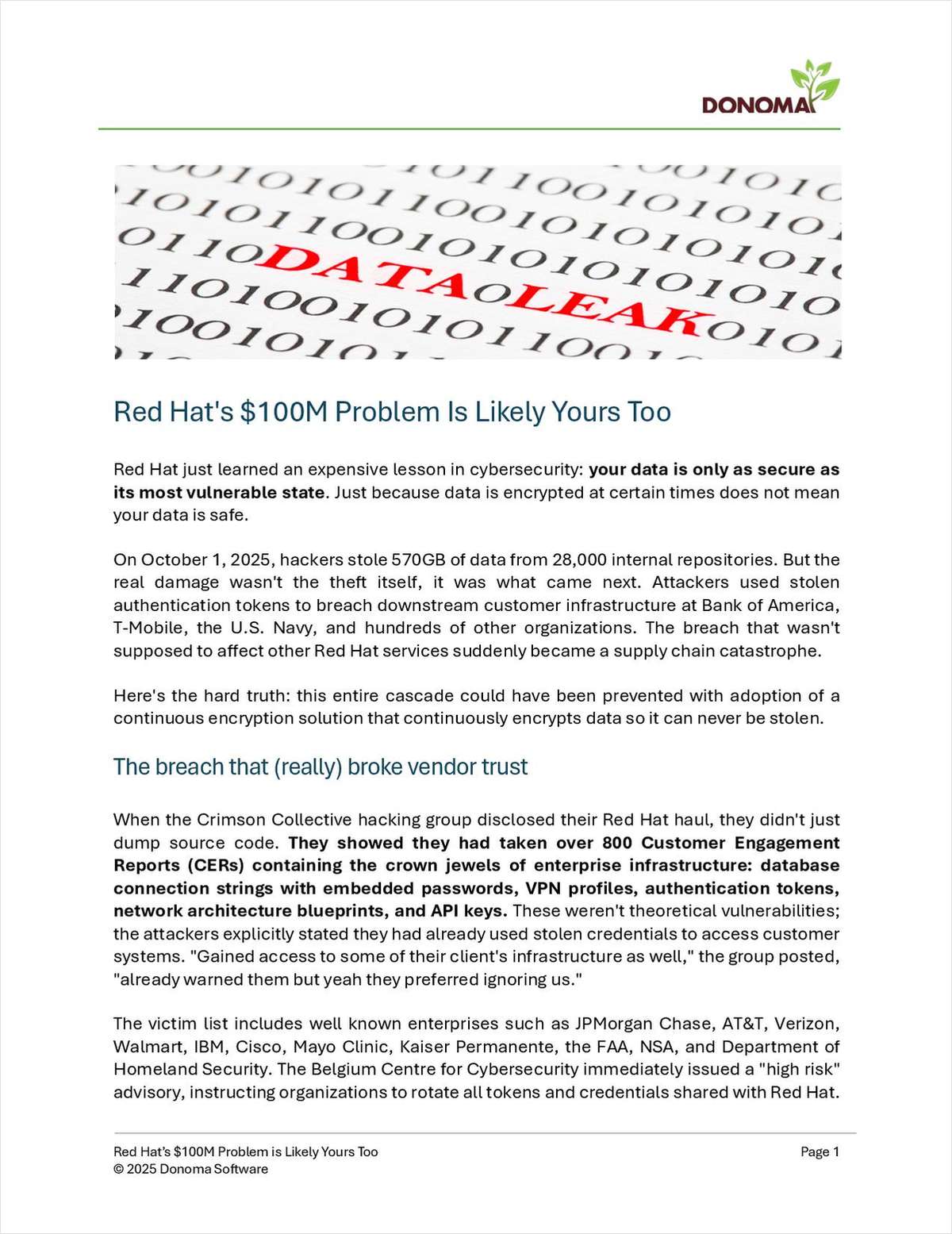 Red Hat's $100M Problem is Likely Yours Too