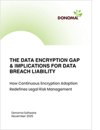 The Data Encryption Gap & Implications for Data Breach Liability