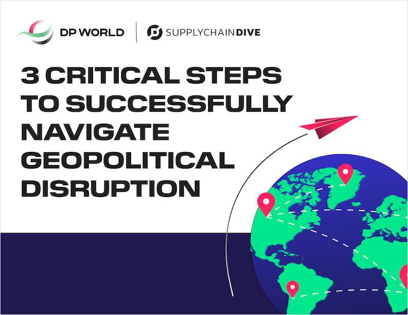 Advice for Tackling Geopolitical Risk in Global Supply Chains