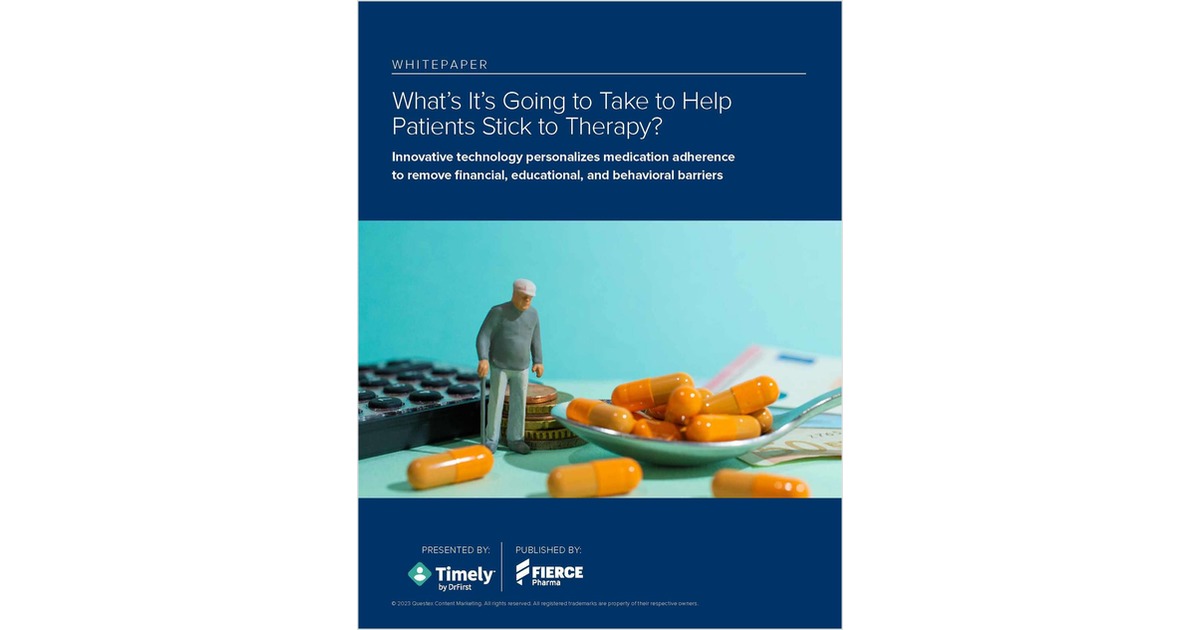 What's It Going to Take to Help Patients Stick to Therapy? - Questex
