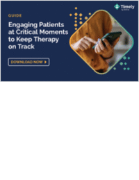Engaging Patients at Critical Moments to Keep Therapy on Track