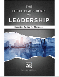 The Little Black Book of Leadership: Essential Advice for Managers