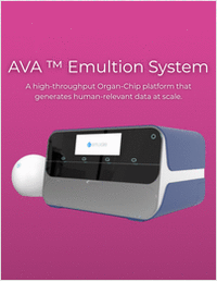AVA� Emulation System: A High-Throughput Organ-Chip Platform That Generates Human-Relevant Data At Scale