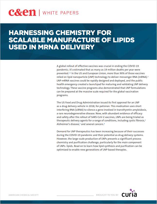 Harnessing Chemistry For Scalable Manufacture Of Lipids Used In mRNA Delivery