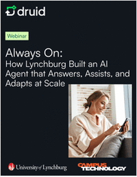 Always On: How University of Lynchburg Built a Scalable AI Agent