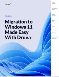 Migration to Windows 11 Made Easy with Druva