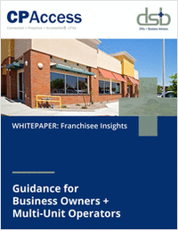 Franchise Growth: These Financial Insights from CPAs Offer Valuable Guidance to Multi-Unit Operators