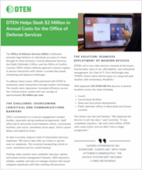 DTEN's Video Conferencing Solutions Help Slash $2 Million in Annual Costs for the Office of Defense Services