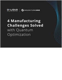4 Manufacturing Challenges Solved with Quantum Optimization