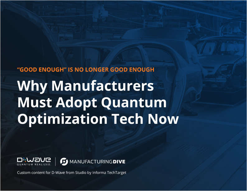 A Manufacturing Leader's Guide to Next-Gen Computing