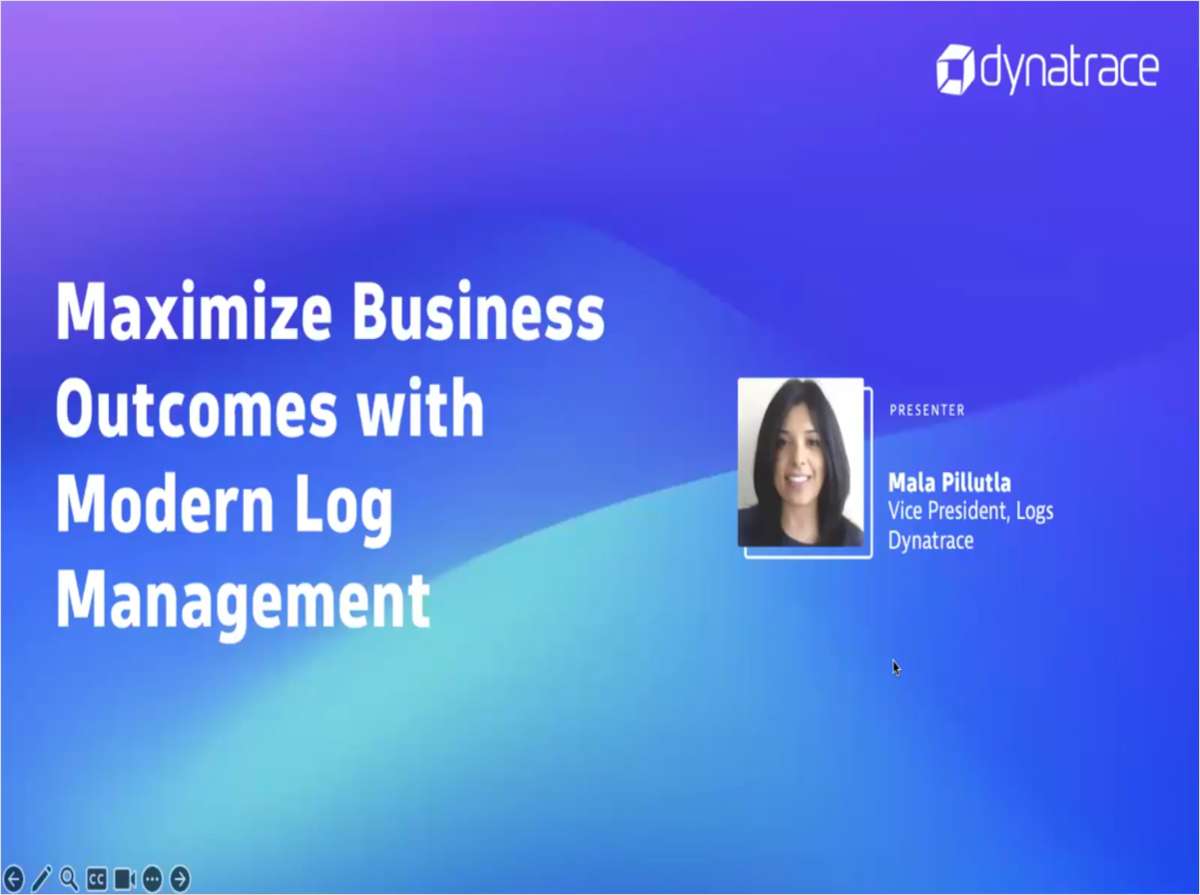 Maximize Business Outcomes with Modern Log Management