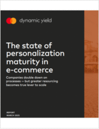 The State of Personalization Maturity in E-Commerce 2025