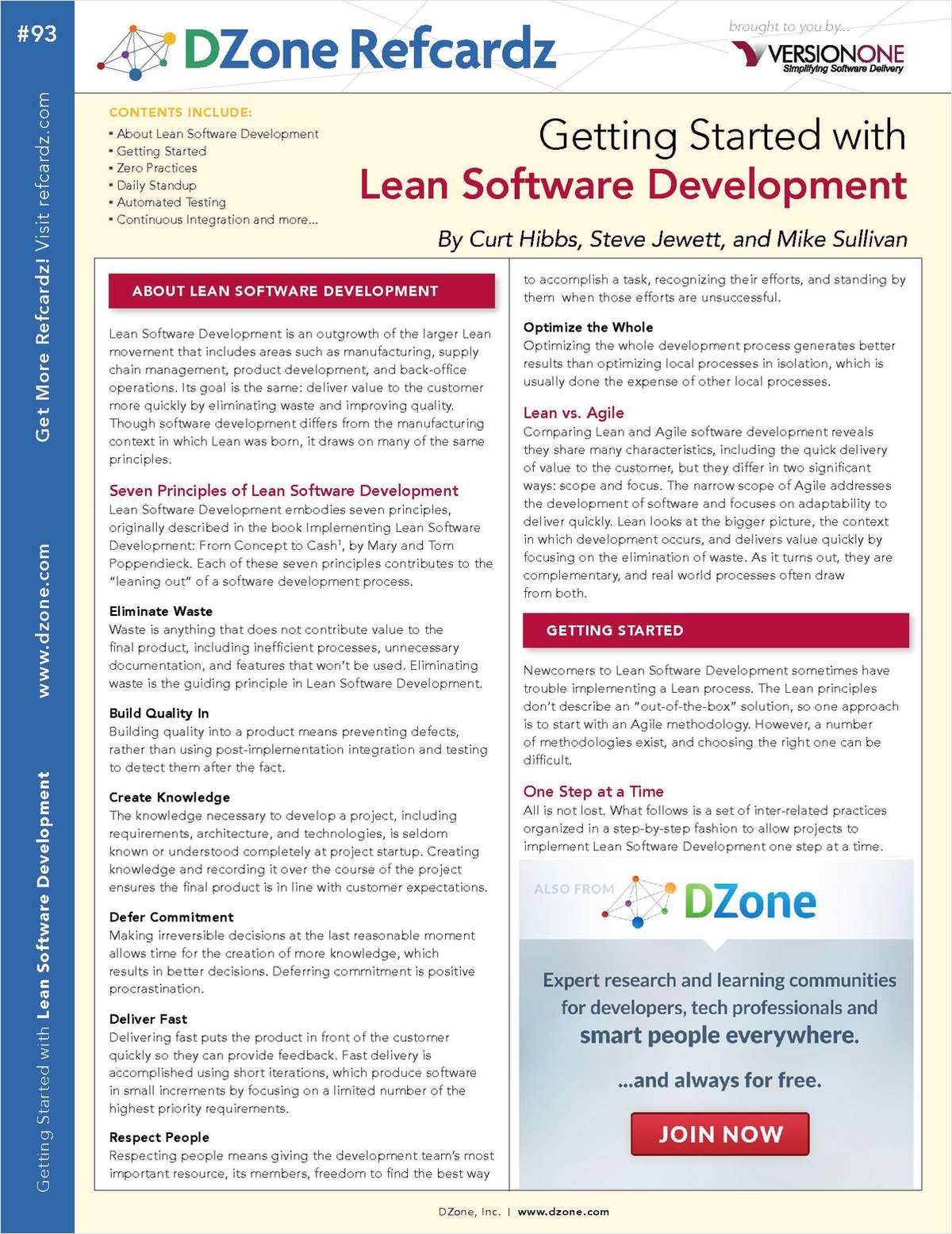 Getting Started with Lean Software Development