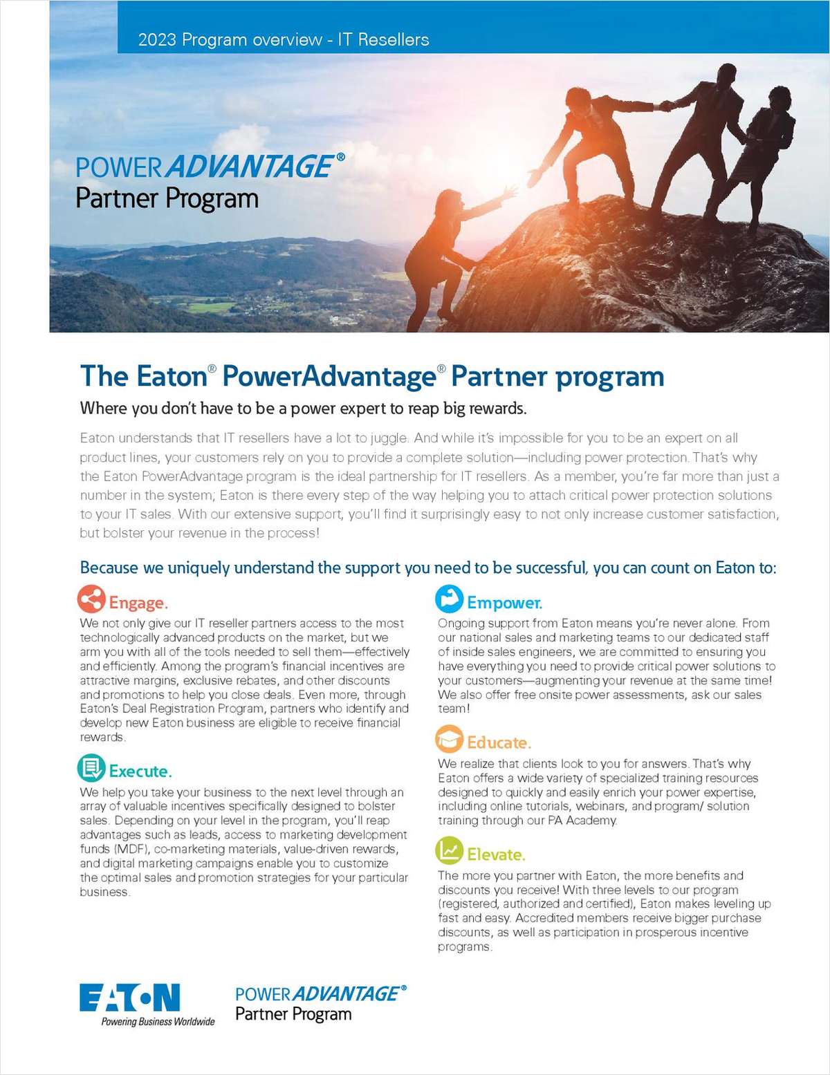 2023 Power Advantage Partner Program Overview