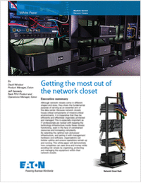 Getting the most out of the network closet