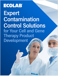 A Key to Successful Cell Therapy Product development: Contamination Control