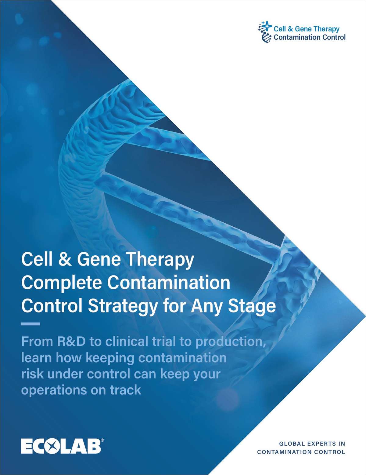 Cell & Gene Therapy Complete Contamination Control Strategy for Any Stage