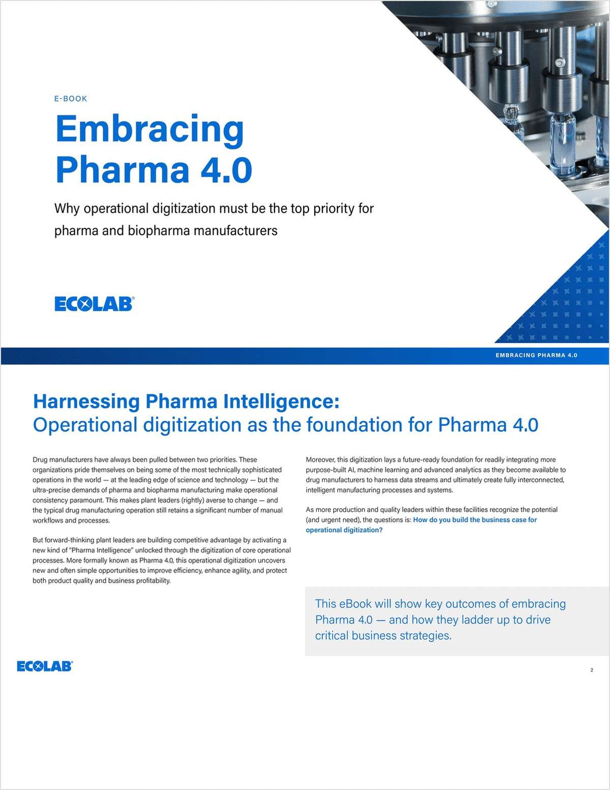 Embracing Pharma 4.0