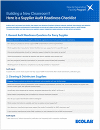 New & Expanding Facility Program