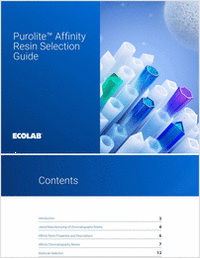 Choose the Right Affinity Resin: Optimize Yield, Cost, and Process Performance