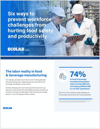Ebook: Drive food safety and productivity -- despite workforce challenges