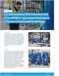 Smiths Creek Landfill PFAS Treatment
