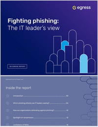 Fighting Phishing - The IT Leader's View