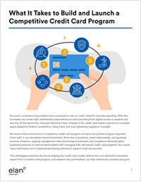 What It Takes to Build and Launch a Competitive Credit Card Program